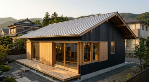 長野・雨水利用とPVのオフグリッド志向