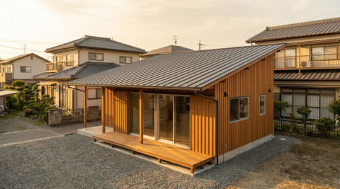長野・雨水利用とPVのオフグリッド志向