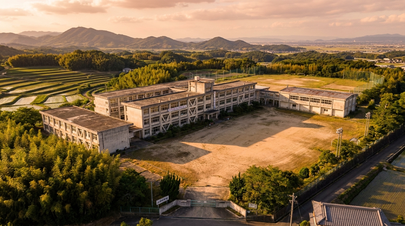 旧綾上中学校
